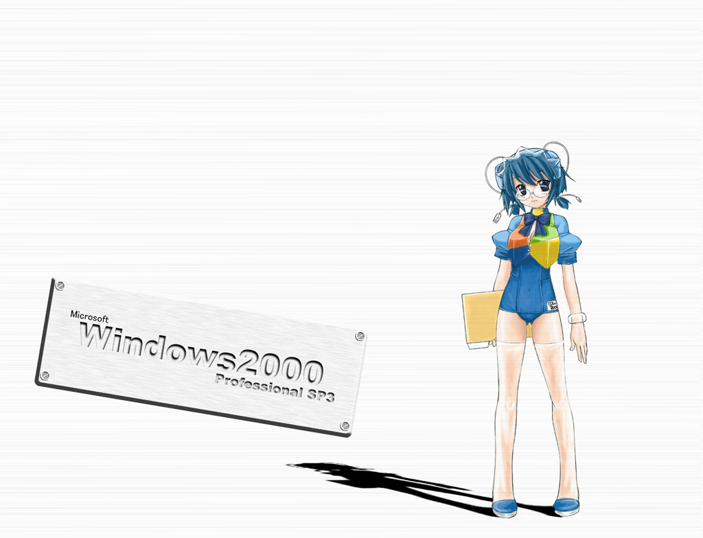 2000 Anthropomorphism Os Tan White Windows4344
