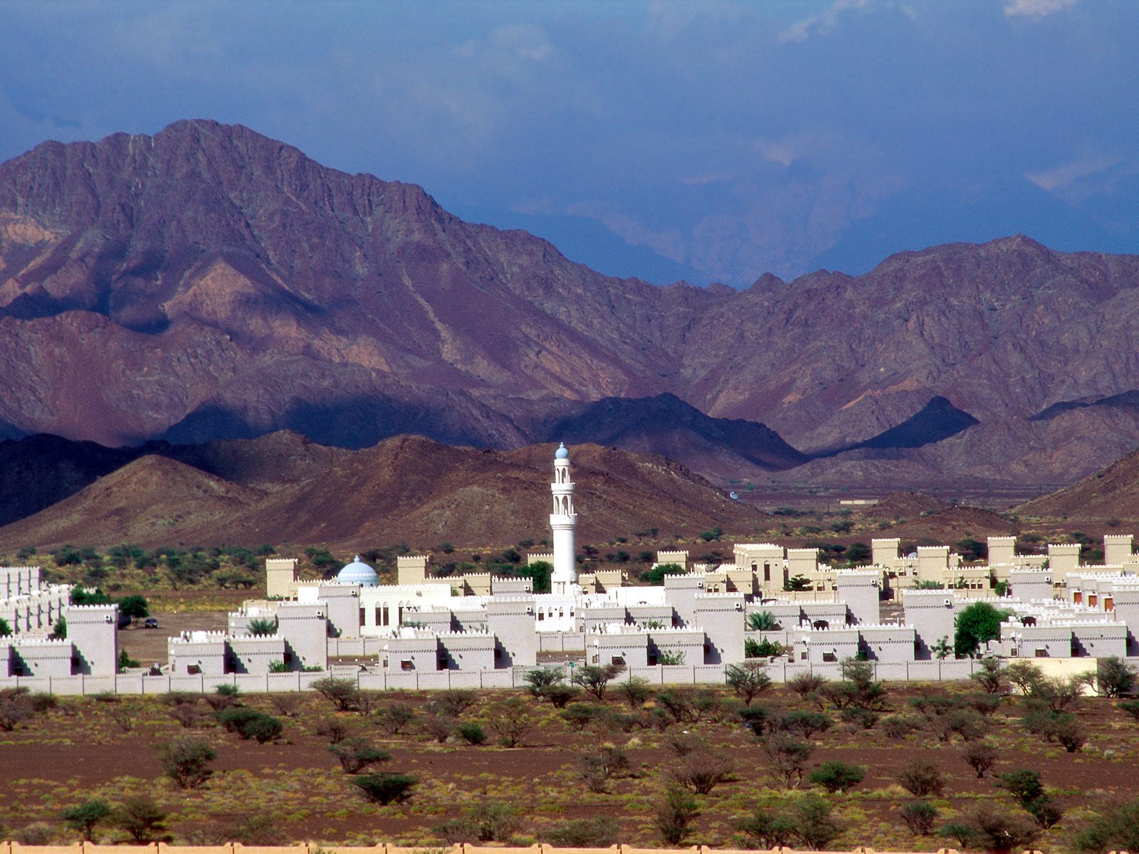 At The Foot Of The Mountains, Muscat, Oman