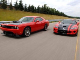 2009 Dodge Challenger Srt10 Concept Duo Front Angle Speed 1600×1200