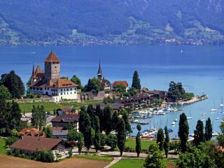 Lakeside village