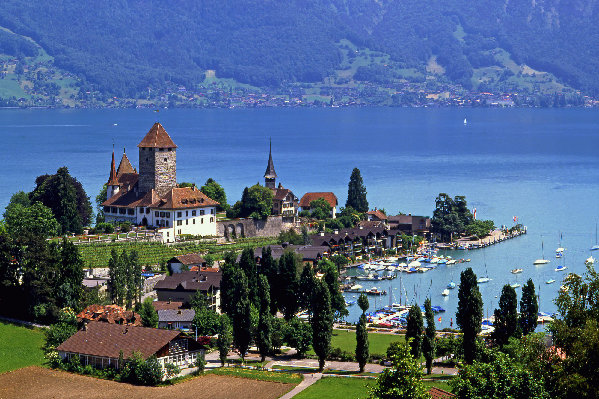 Lakeside village