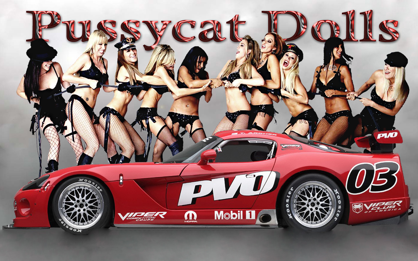 Pussycats Dolls Dodge Viper