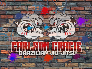 Carlson Gracie Grafitti Red Brick 2 Background