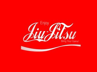 Coka Cola Jiu Jitsu Red And White