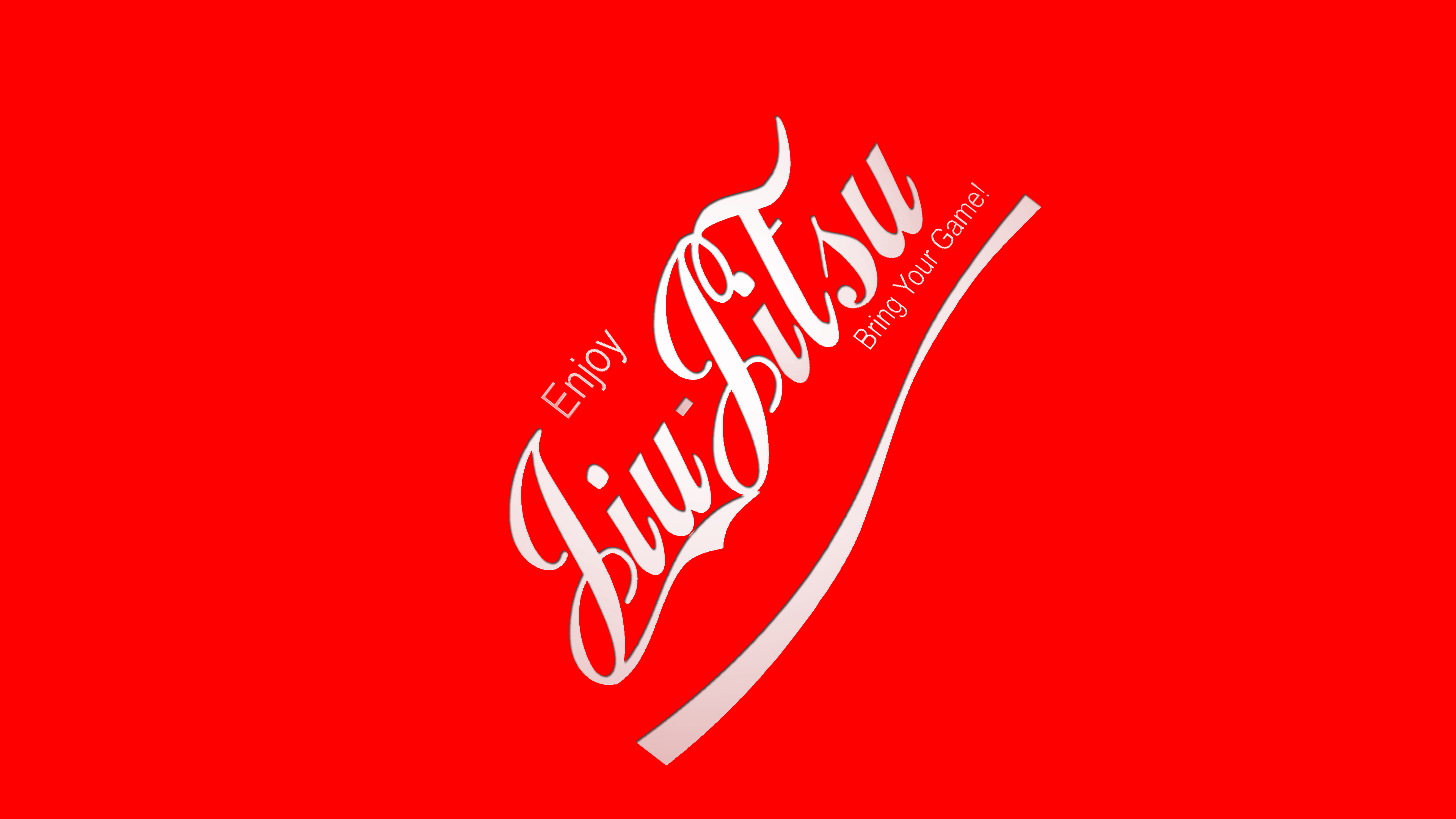Coka Cola Jiu Jitsu Red And White Angle