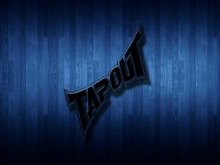 Tapout Blue Wood Background