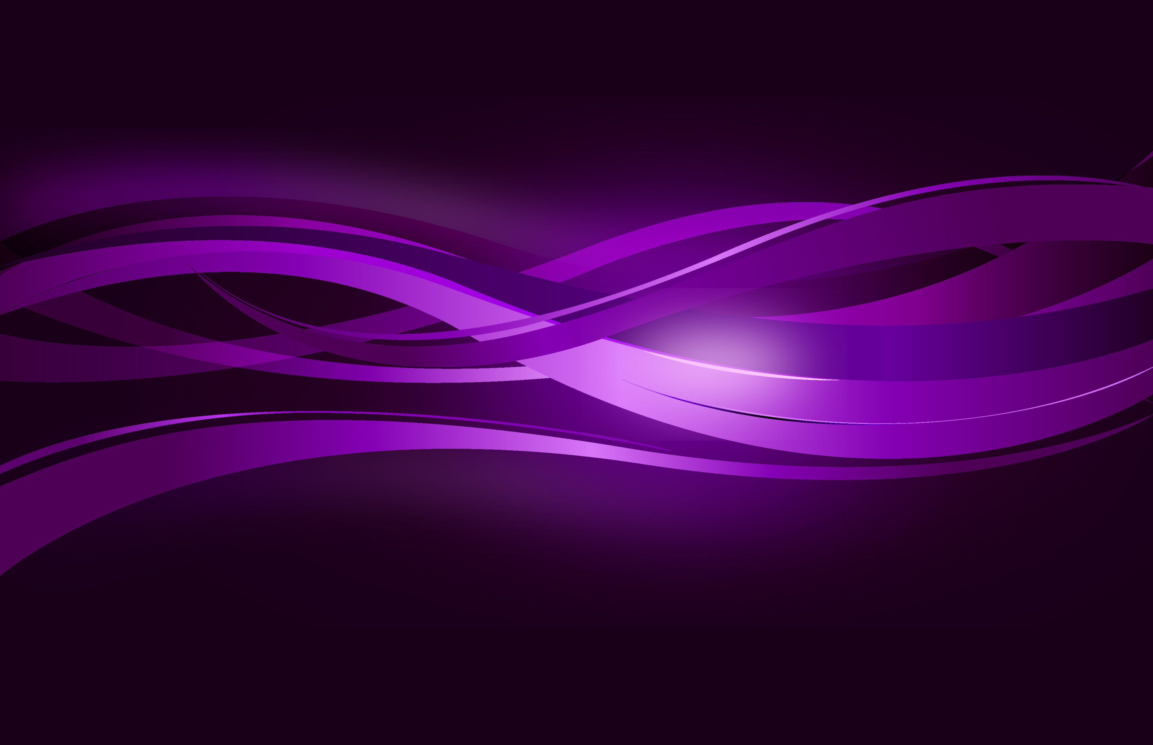 Wavy Purple Lines Background