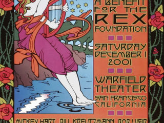 2001 Show At The Warfield Theater Micky Hart, Bill Kreutzmann And Bob Weir