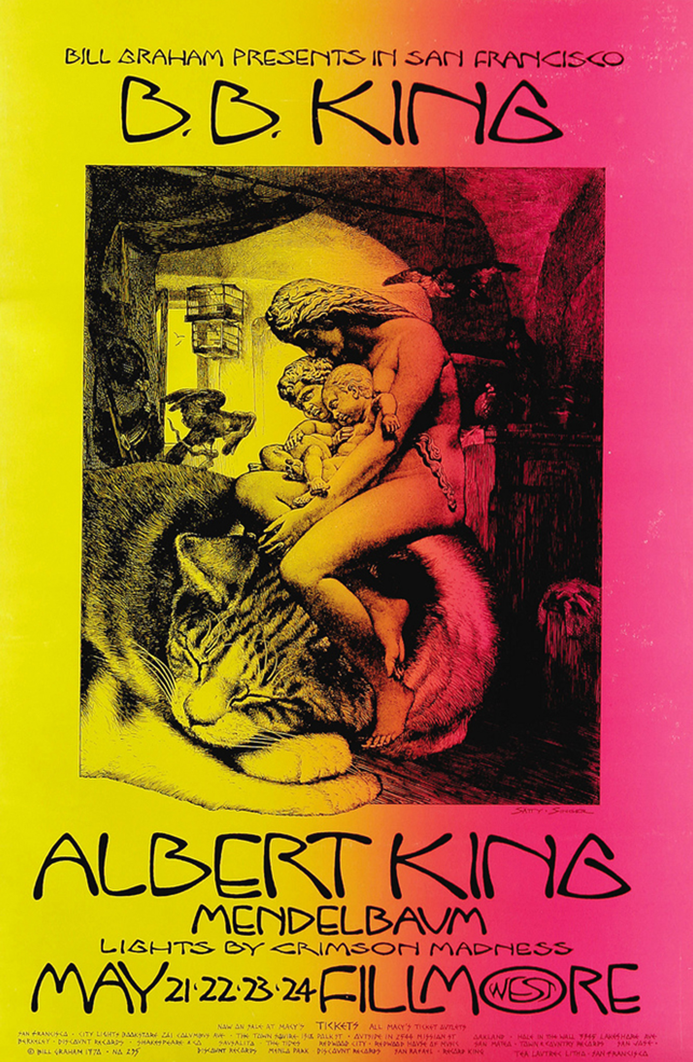 B. B. King, Albert King Fillmore West Concert 1970