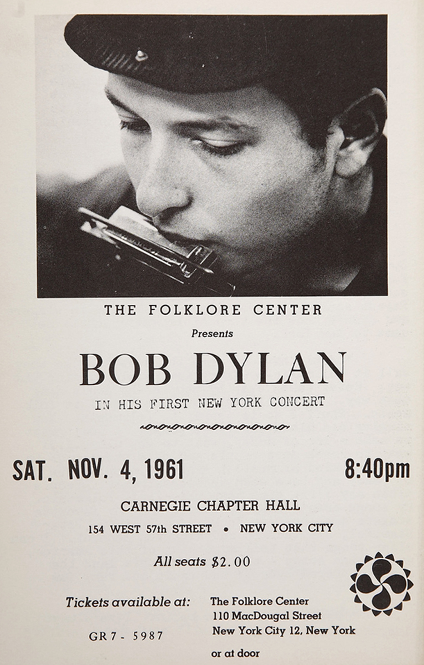 Bob Dylan 1961