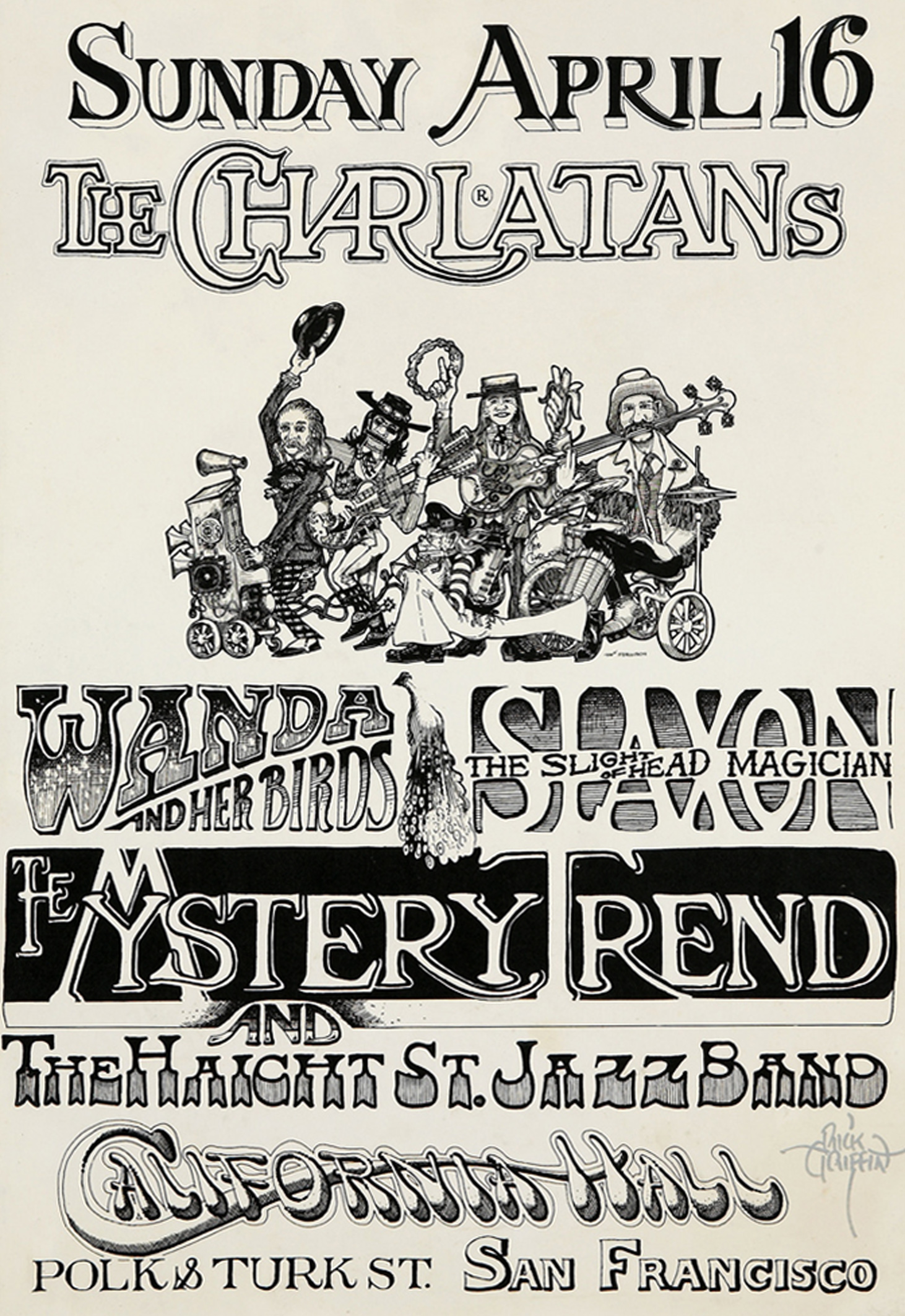 Charlatans, Mystery Trend California Hall (1966)