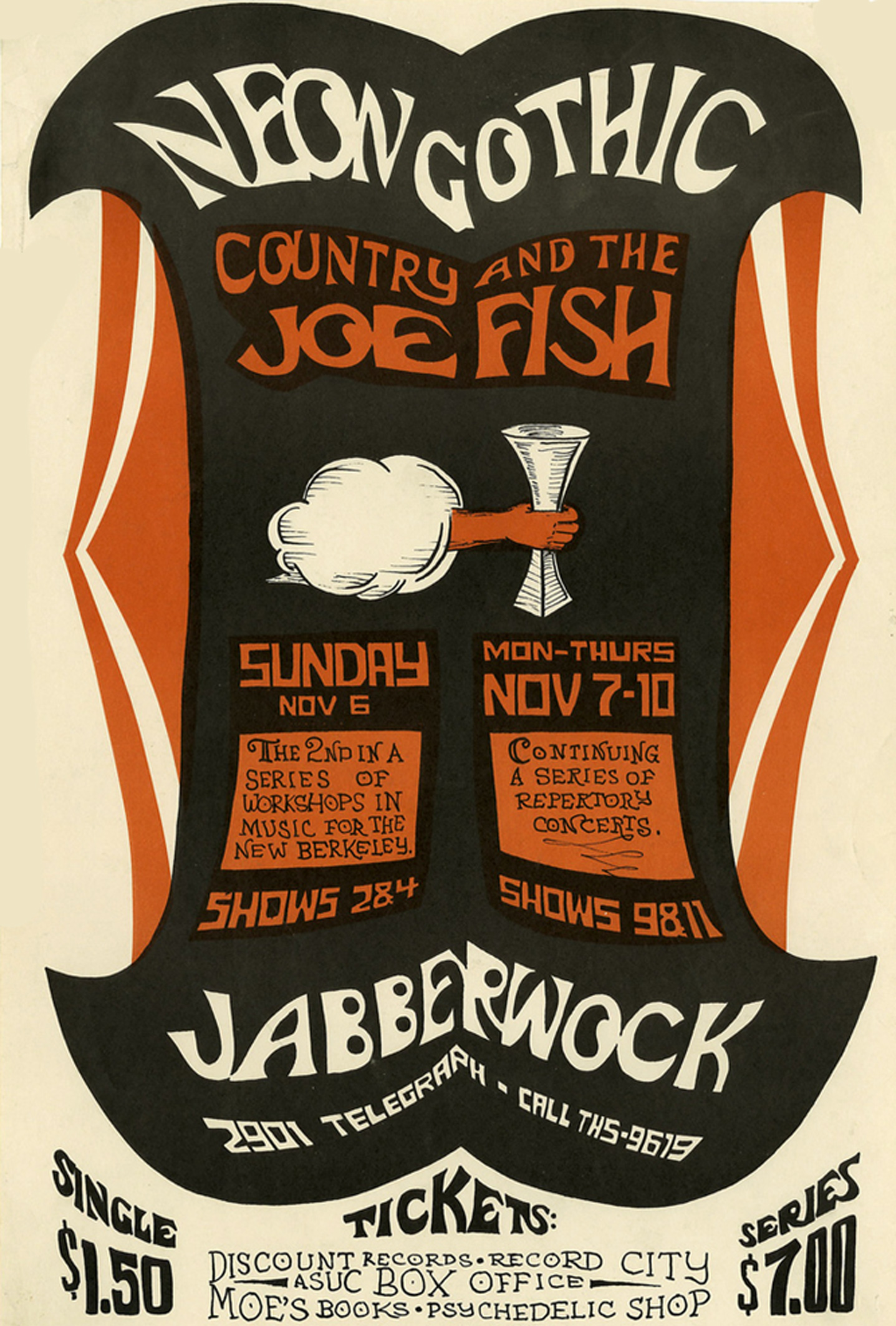 Country Joe And The Fish Jabberwock November 1966