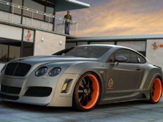 Bentley Platinum Sports Continental Gt