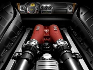 Engine Ferrari F136 E V8