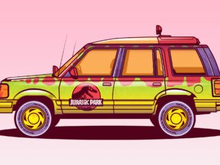 Ford Jurassic Park Explorer Xlt (un46) 1992