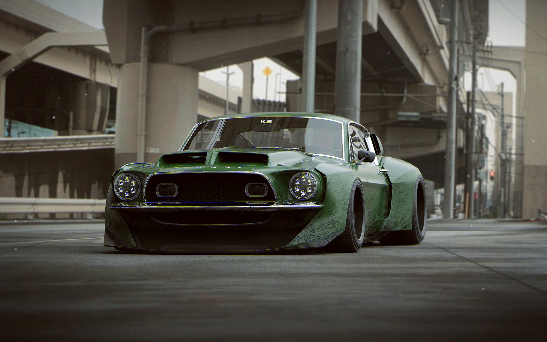Ford Shelby Mustang Gt500kr (gen 1) 1968 (3)