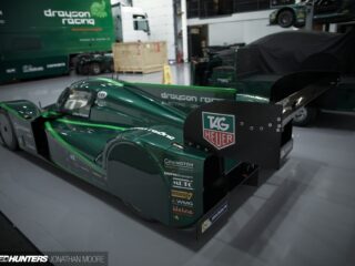 Lord Paul Drayson and the Lola B12/69EV at Drayson Racing Technologies