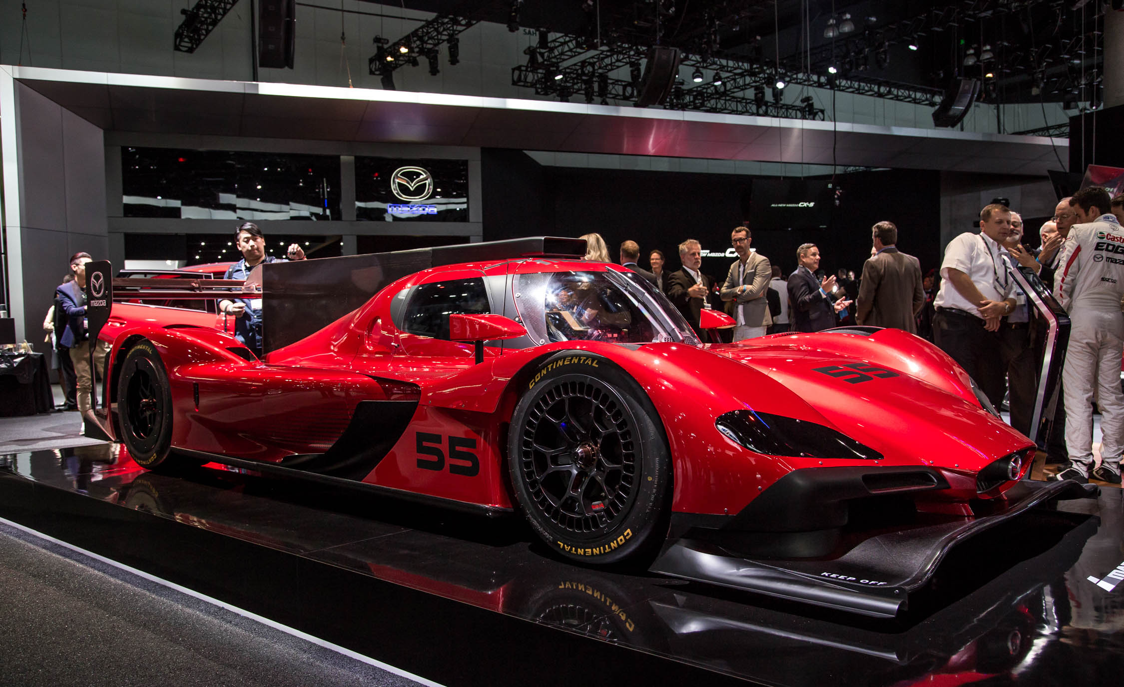 Mazda Rt24 P Race Car Prototype