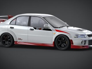 Mitsubishi Lancer Evolution Vi Rallyart Zero Fighter (cp9a) (2)