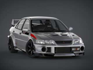 Mitsubishi Lancer Evolution Vi Rallyart Zero Fighter (cp9a)