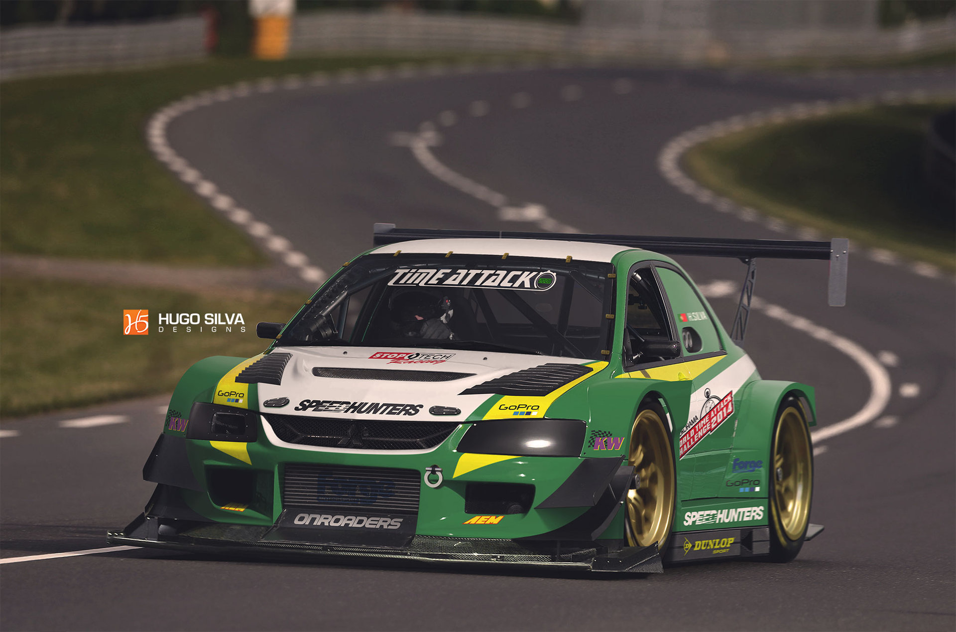 Mitsubishi Time Attack Lancer Evolution Ix (ct9a)