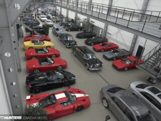 The headquarters and manufacturing facilities of Brabus, specialist tuners of high performance Mercedes-Benz cars