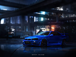 Nissan Skyline (r34) (2)