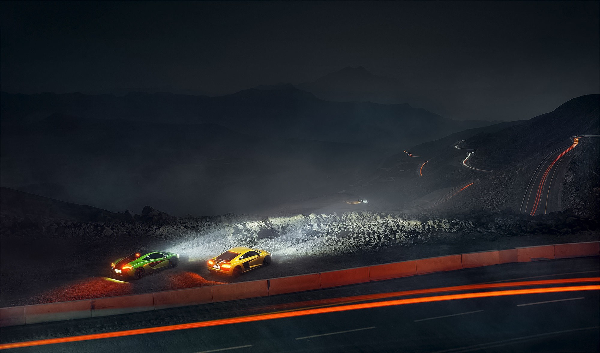 Road Mountain Night(1)