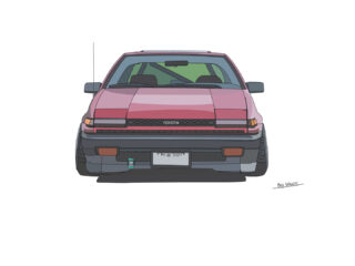 Toyota Corolla Levin (ae86) (2)