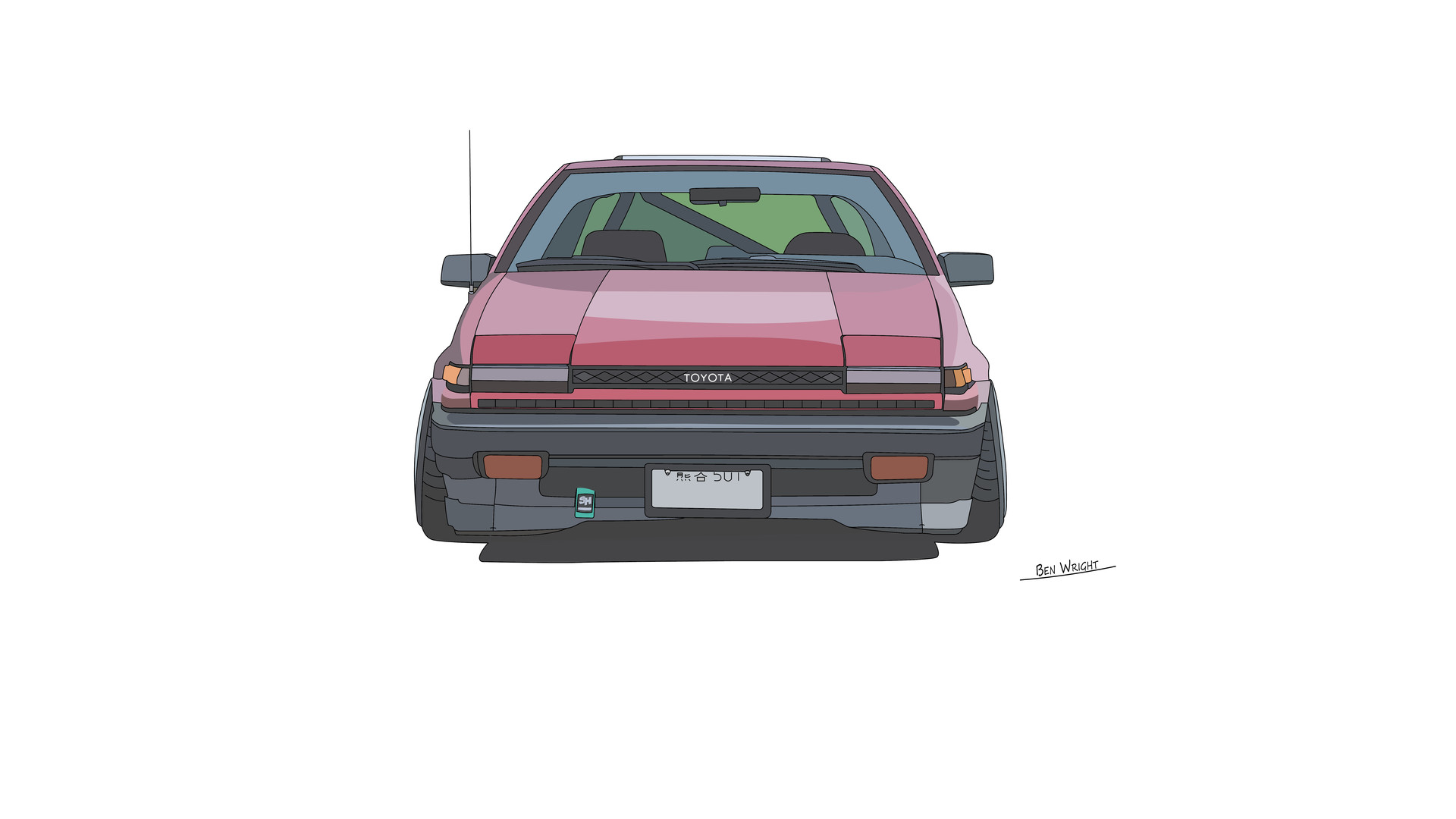 Toyota Corolla Levin (ae86) (2)