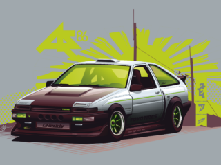 Toyota Sprinter Trueno (ae86) (2)