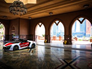 W Motors Abu Dhabi Police Lykan Hypersport