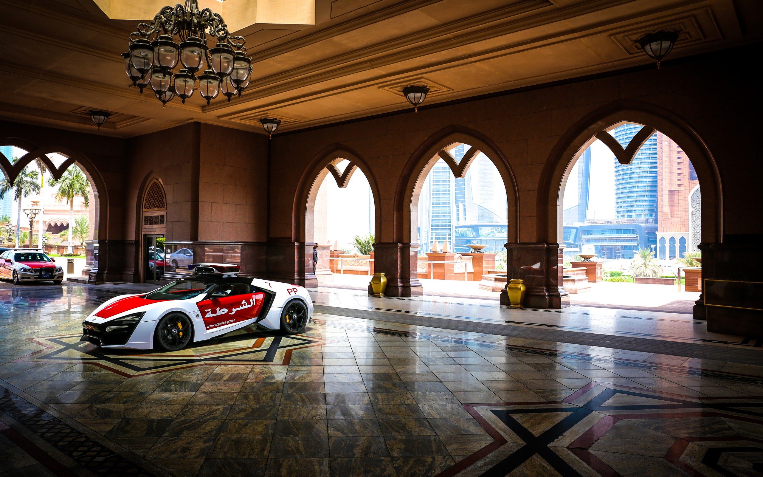 W Motors Abu Dhabi Police Lykan Hypersport